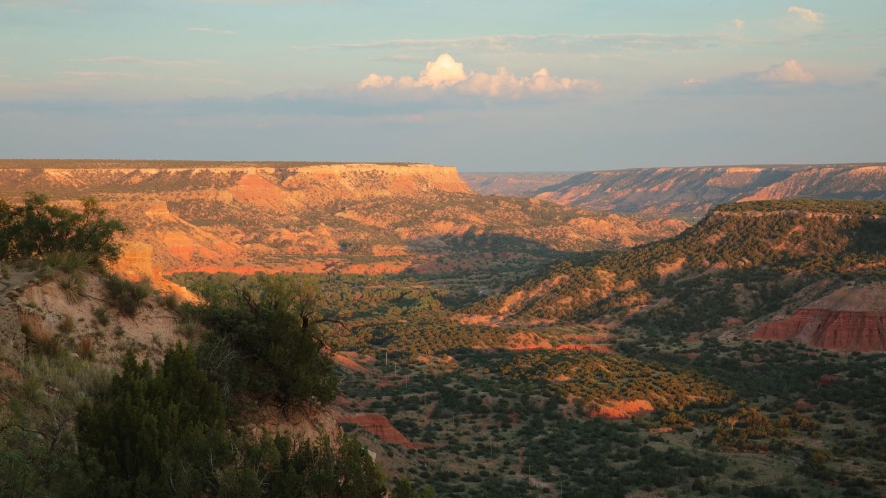 Palo Duro Canyon is the second-largest canyon in America.