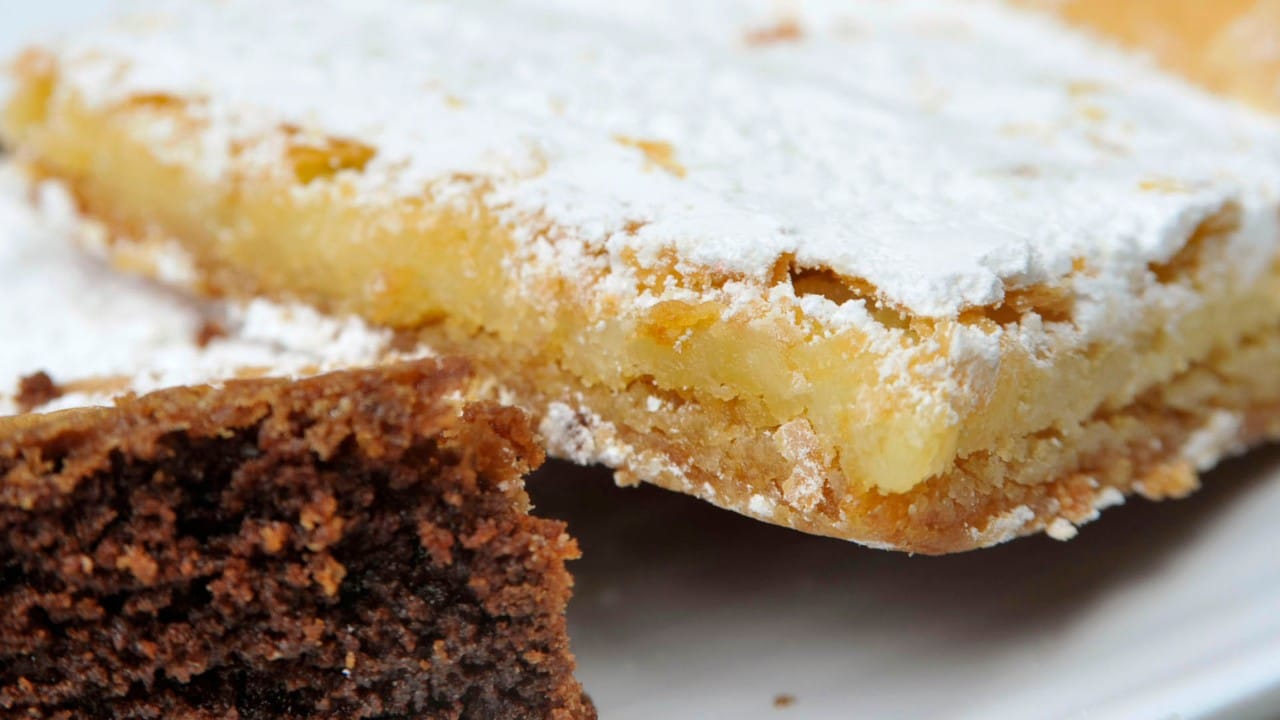 Gooey Butter Cake is a dense mixture of sugar, eggs and butter, and it's a hard to resist.