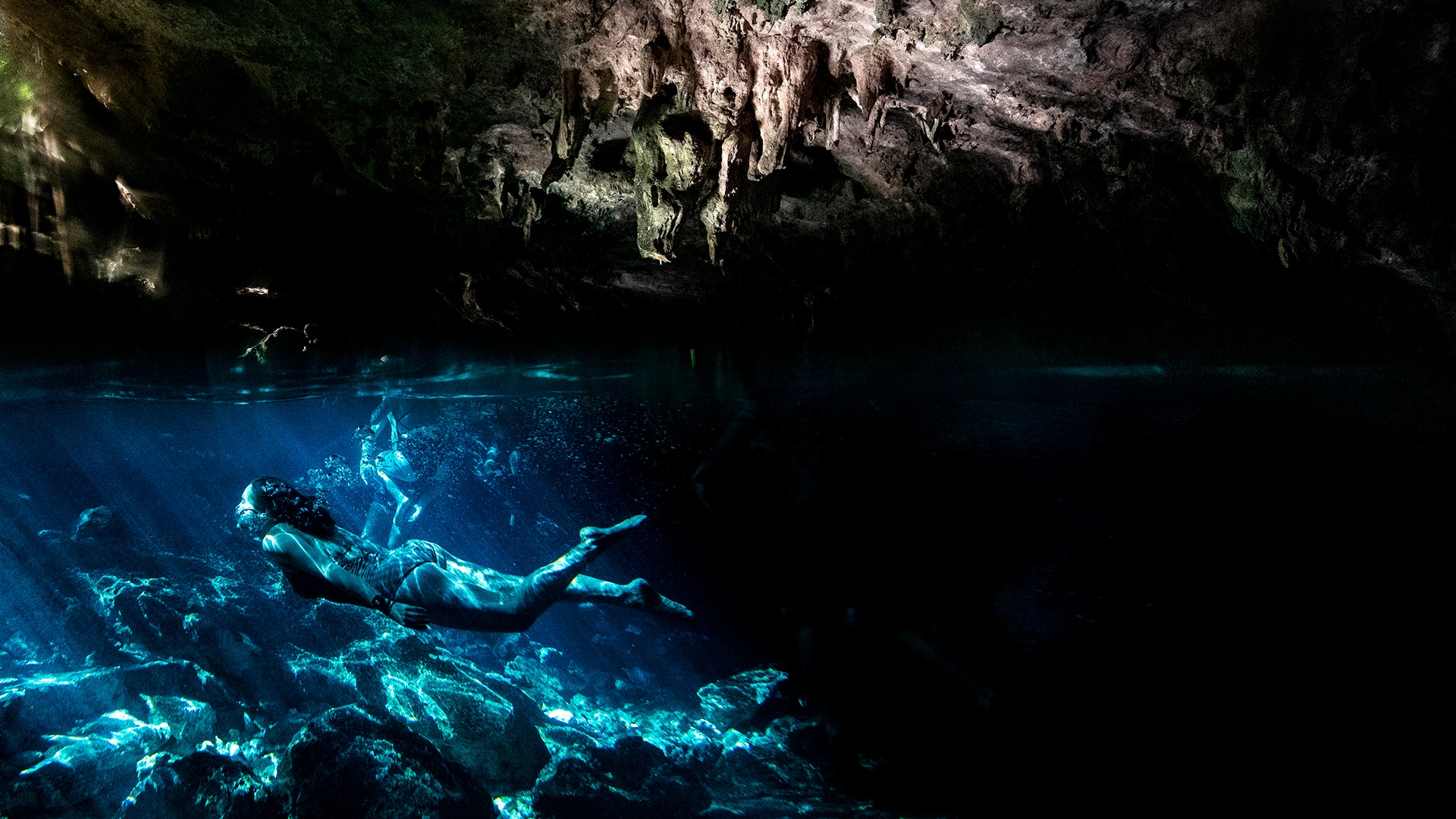 Sinkholes and Underwater Caves Rival Tulum’s Caribbean Beaches
