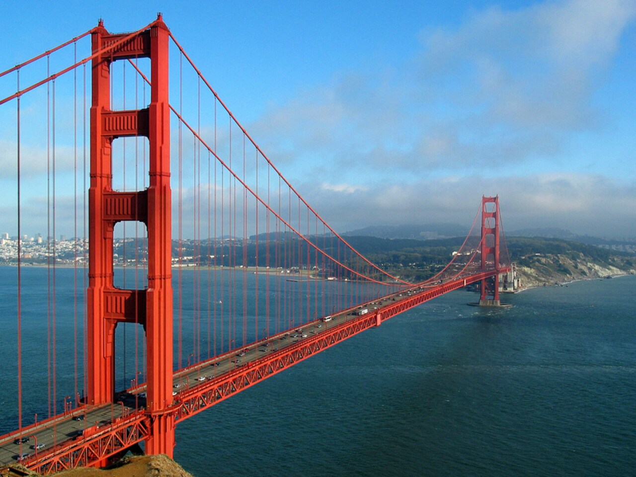 Golden Gate Bridge in San Francisco